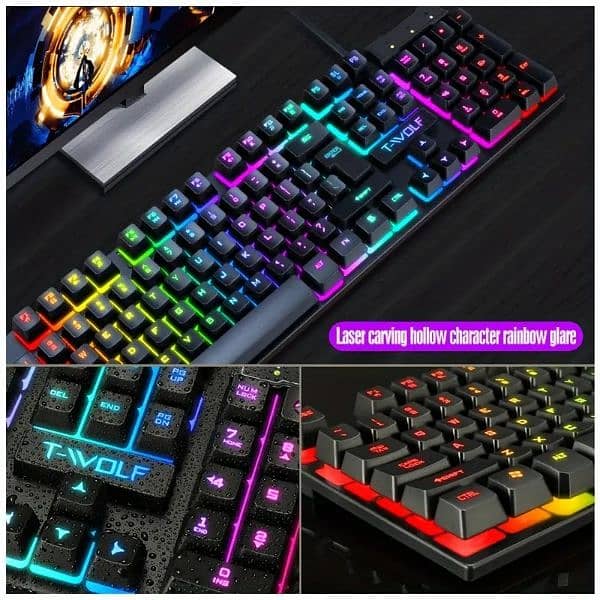 Gaming Keyboard and mouse 2