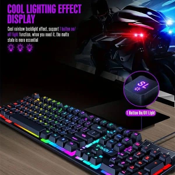 Gaming Keyboard and mouse 3