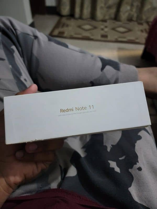 Redmi note 11 with box 9