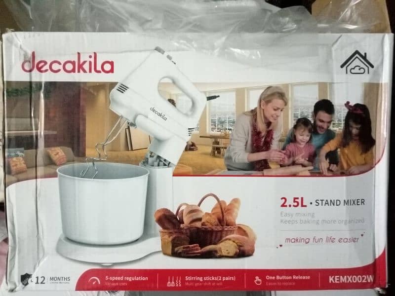 Decakila Stand mixer KEMX002W 0