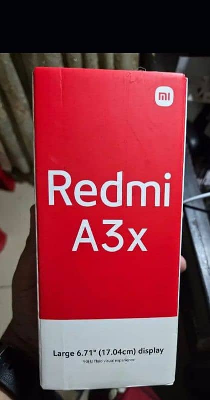 Redmi A3 (4/128)one month use. box with all accessories. 4