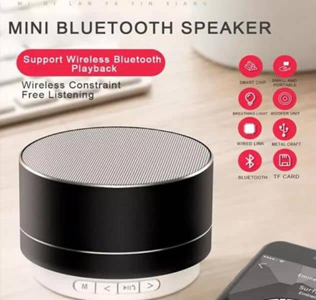 Mini Wireless stereo speaker 3