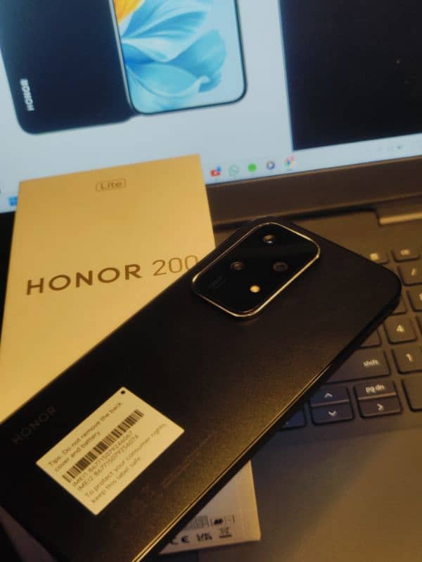 Honor 200lite. 8gb256gb. Dual sim non pta 9