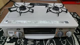 rinnai automatic 2 burner stove