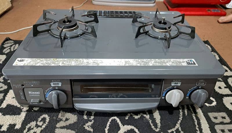 rinnai automatic 2 burner stove 2