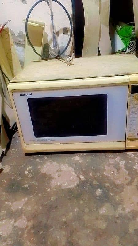 national microwave oven bilkul okay chal raha hai 1