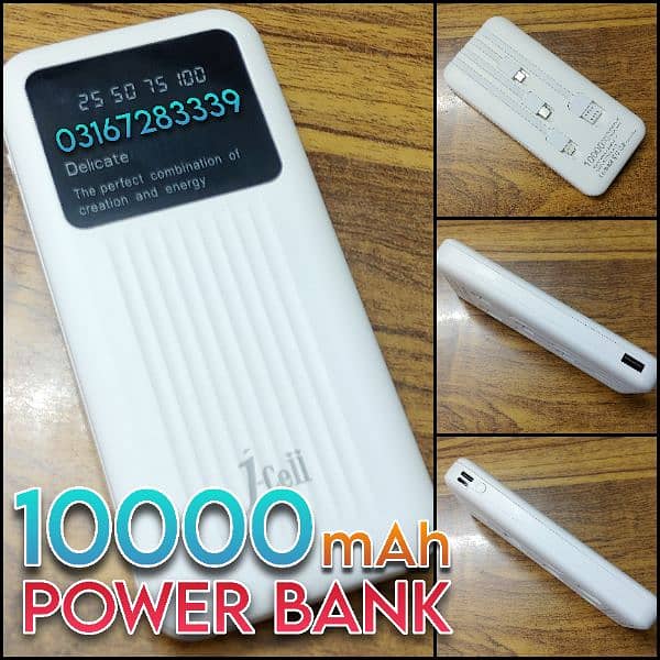 10000 mAh Power Bank Original Capacity 0