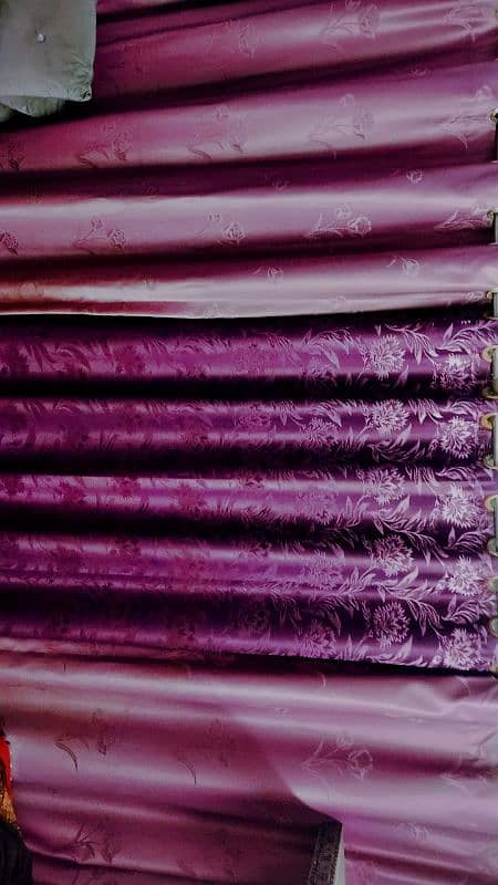 curtains light purple & dark purple 1