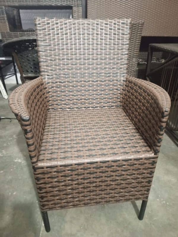 Garden chairs/rattan sofa sets/dining tables/UPVC outdoor furniture 0