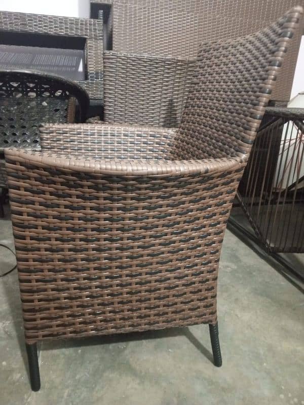 Garden chairs/rattan sofa sets/dining tables/UPVC outdoor furniture 2