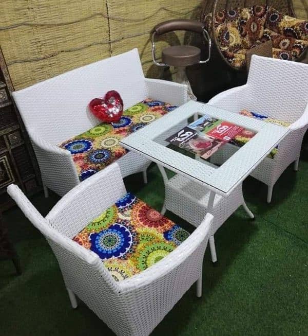 Garden chairs/rattan sofa sets/dining tables/UPVC outdoor furniture 4