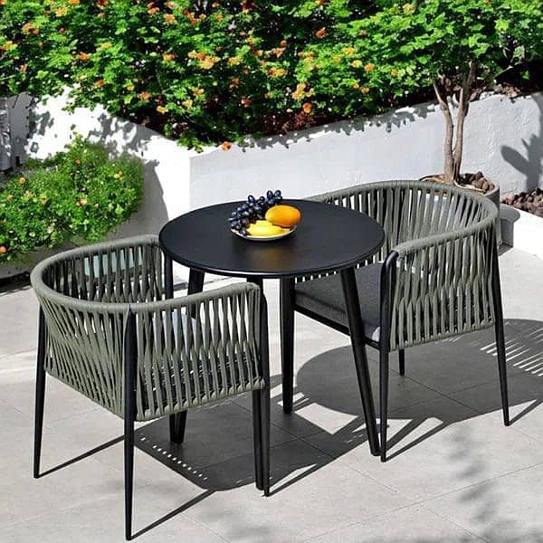 Garden chairs/rattan sofa sets/dining tables/UPVC outdoor furniture 10