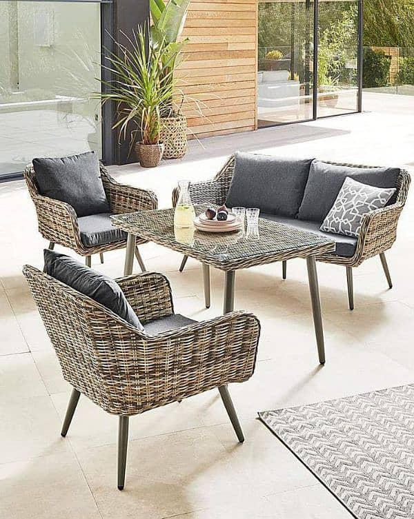 Garden chairs/rattan sofa sets/dining tables/UPVC outdoor furniture 15