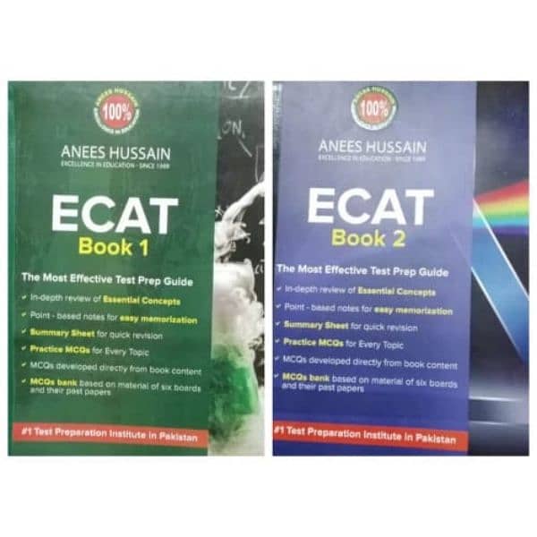 ECAT books 1 and 2 0