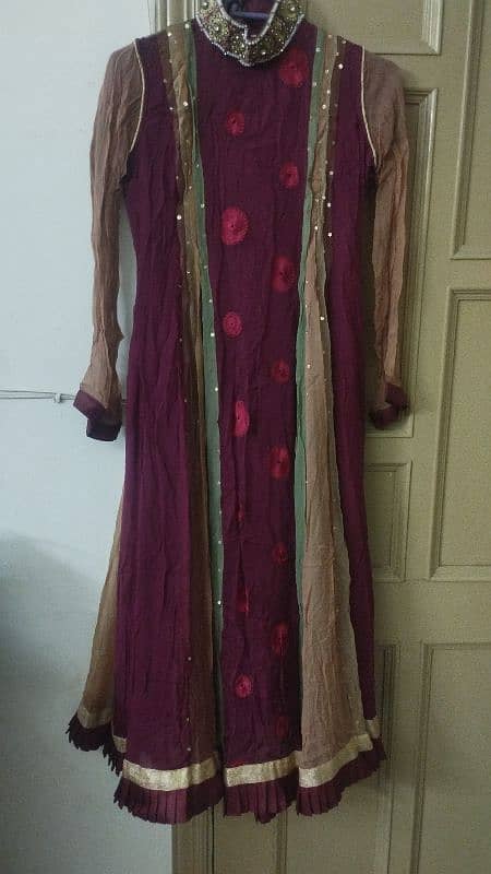 frock long with churidar 2