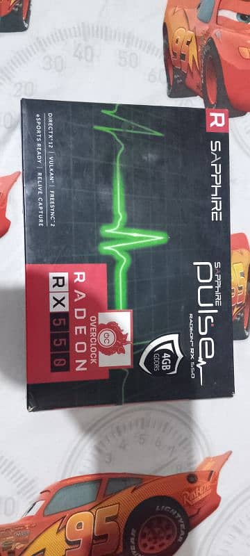 Radeon Rx 550 4GB 128bit 0