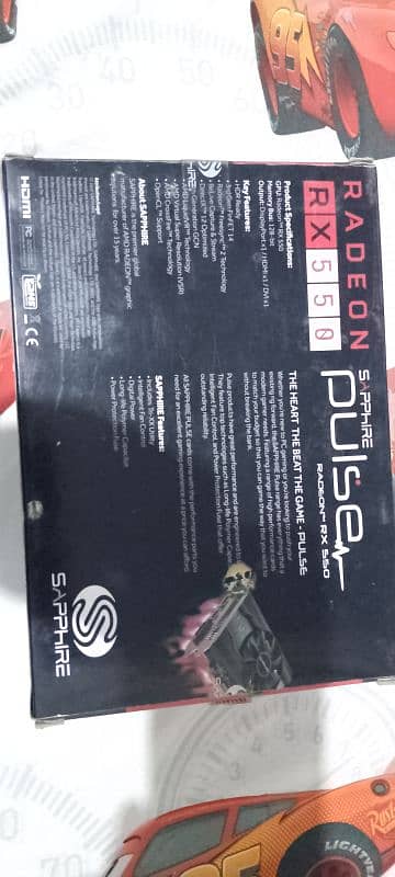 Radeon Rx 550 4GB 128bit 1