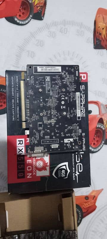 Radeon Rx 550 4GB 128bit 6