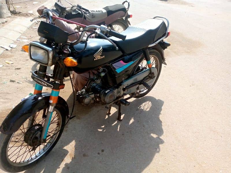 Honda 70cc bike full geniun conditions 1