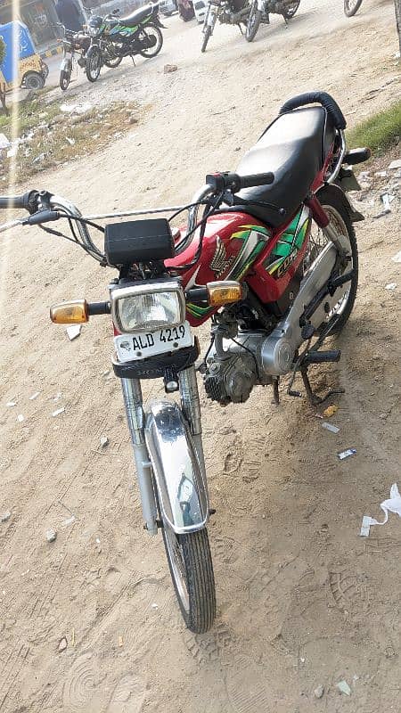 Honda CD 70 cc Model 2022 Demand 114,000 urgent Sale 2