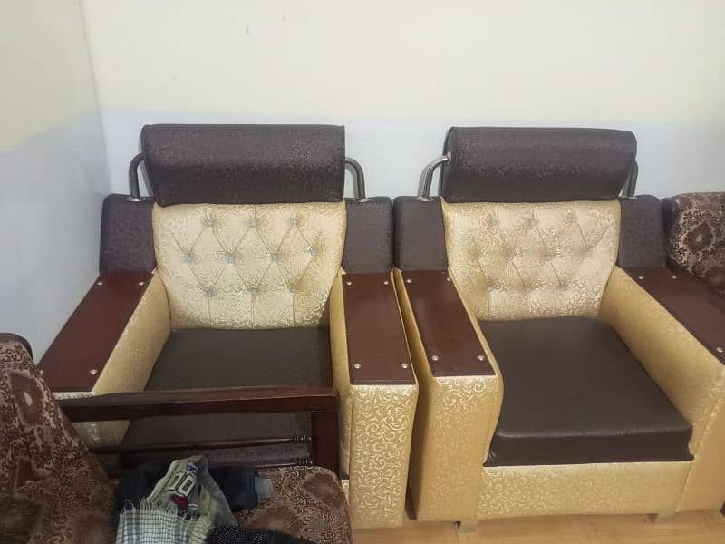 leather 5 seater sofa 1