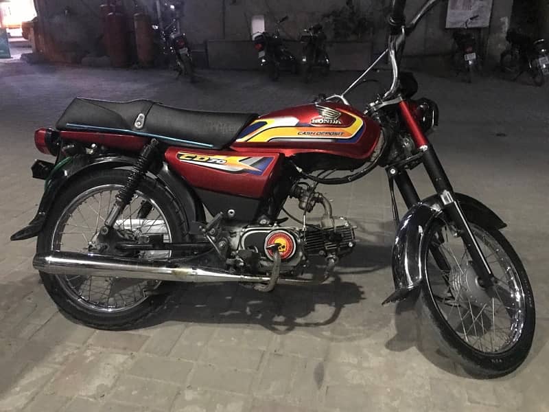 70cc bike Road prince 2