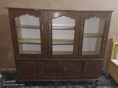 Pure Wooden showcase is for sale