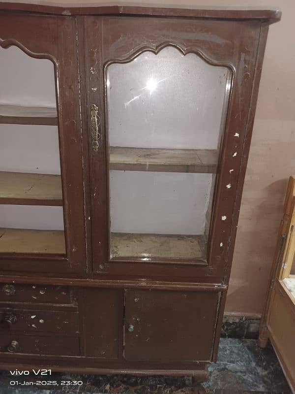 Pure Wooden showcase is for sale 1