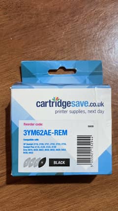 Hp printer cartridge (black & colour)