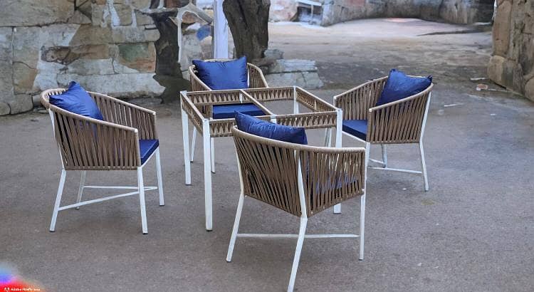 Garden chairs/rattan sofa sets/dining tables/UPVC outdoor furniture 9