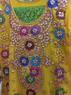 gotta work mehndi dress