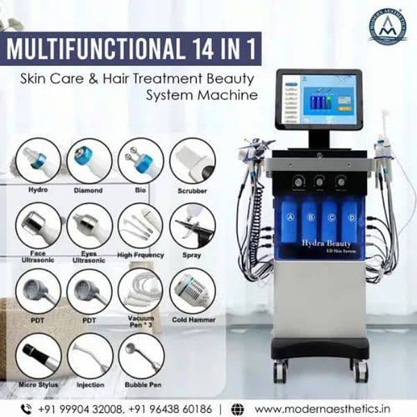 Hydrafacial Machina 14 in 1  Box Pack 1