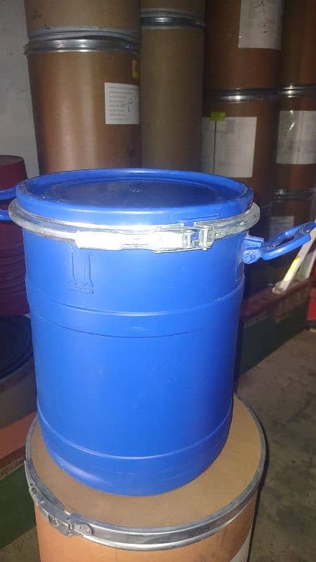 water drami 30 ltr best quality 100%plastic + iron ring 1