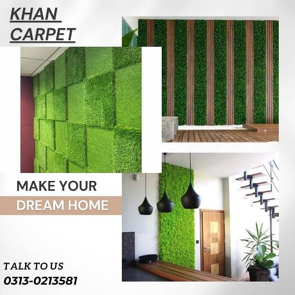 Sports Ground Artificial Grass - Lawn Balcony Wall Grass Available 0