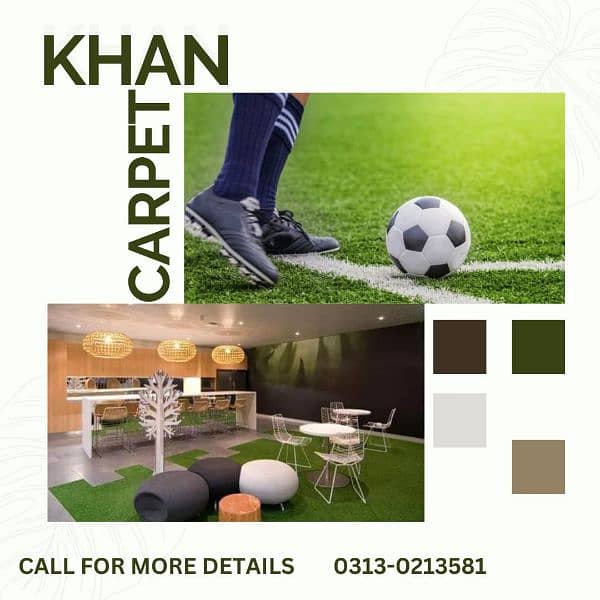 Sports Ground Artificial Grass - Lawn Balcony Wall Grass Available 1