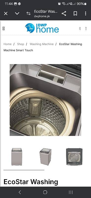 Ecostar automatic washing machine 2