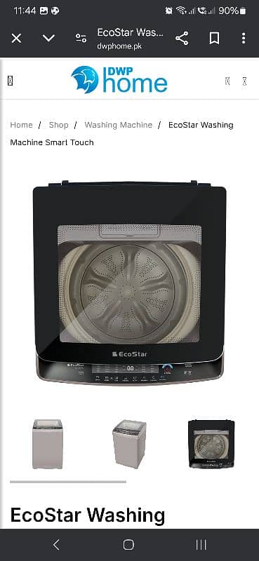 Ecostar automatic washing machine 4