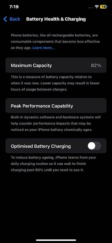 iphone 11 for sale: battery health 82. panel change. 4