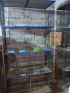 Two 8 portions cages & One 2 portion Cage