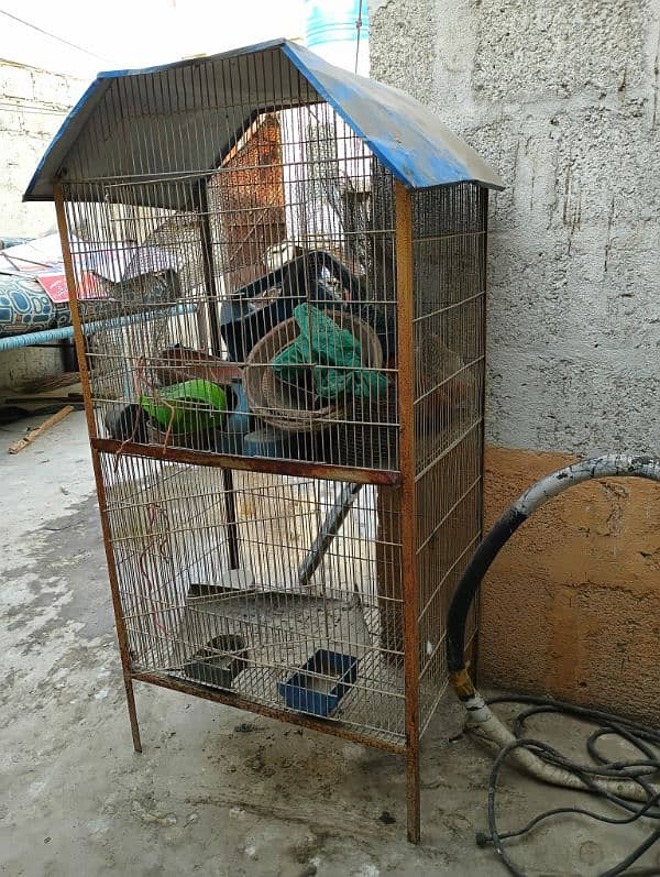 Two 8 portions cages & One 2 portion Cage 6