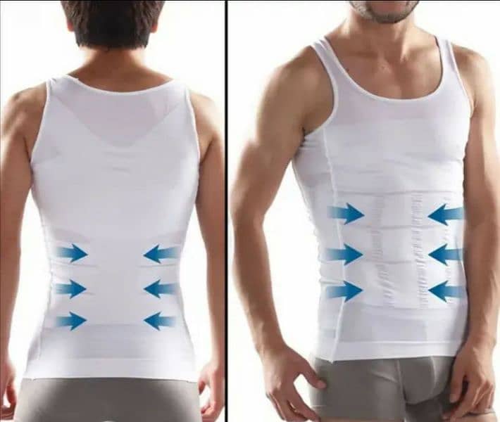 Slim n lift Sliming vest / body shaper for men 2