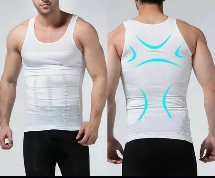 Slim n lift Sliming vest / body shaper for men 3