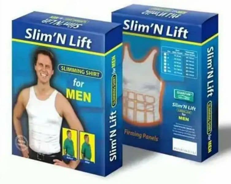 Slim n lift Sliming vest / body shaper for men 4