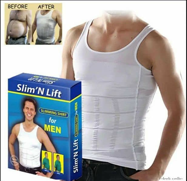 Slim n lift Sliming vest / body shaper for men 11