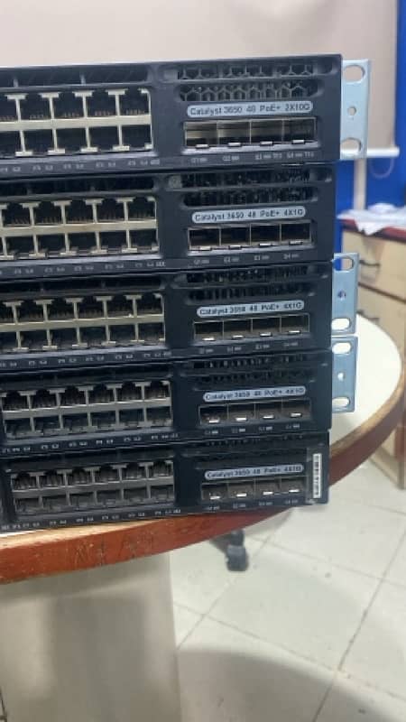 Fresh import Cisco switch 2960G 3560G 3650 3750G 3850 for good prices 5