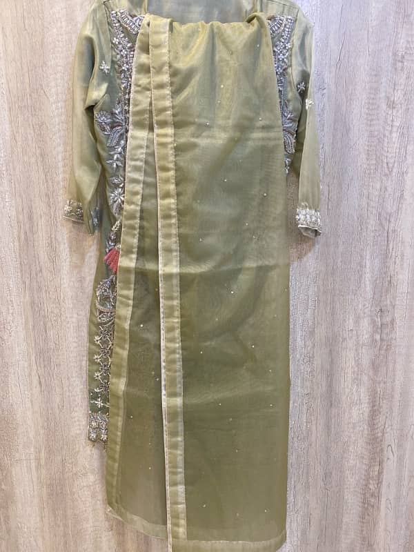 Pista Green luxury dress brand new 4