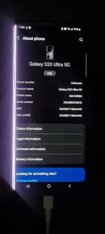 Samsung S20 Ultra 5G pta Non. . 12/128. wifi user best 8