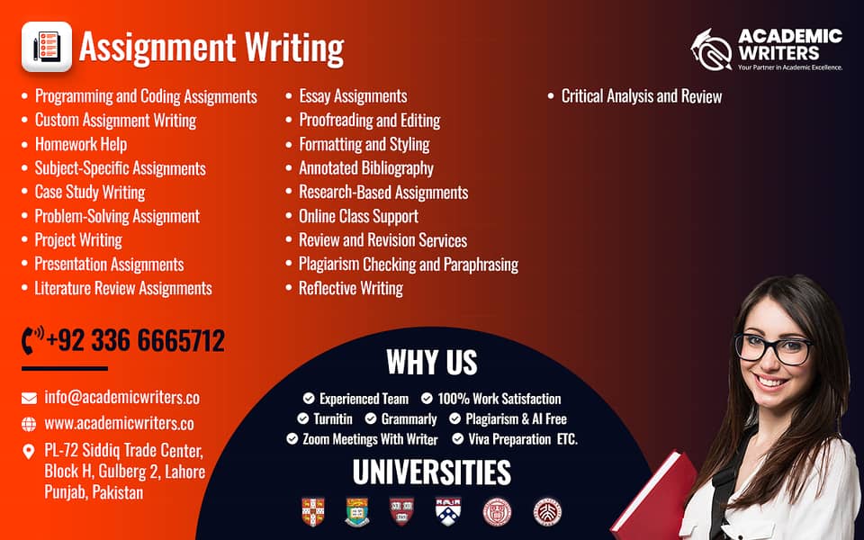 Thesis Writing, Assignment Writing, Report Writing & Other Services 2