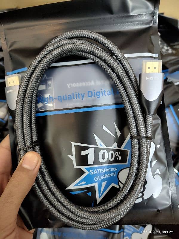 HDMI 8K cable 2.1 Ultra High-speed Cable 1m 1