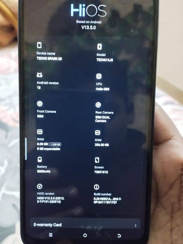Tecno spark 20 good condition 6/128gb +2gb external storage 6